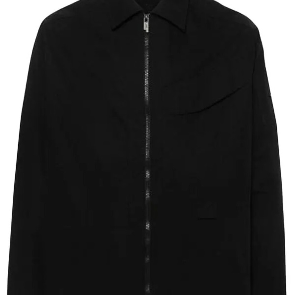 A COLD WALL - ZIP OVERSHIRT ONYX SIZE MEDIUM